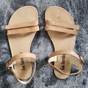 Belenka brown leather sandals